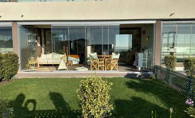 SE ARRIENDA DEPARTAMENTO CON PATIO Y VISTA AL MAR | COSTA DE MONTEMAR CONCÓN