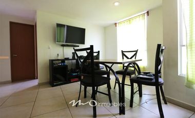 PROLONGACION LAS FLORES RENTA DEPARTAMENTO DE 3 RECAMARAS CON TERRAZA Y PERGOLA