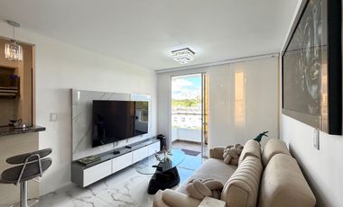 Extraordinario apartamento remodelado en Nobori con 76 m2, 3 alcobas y balcon con vista a Cerritos.