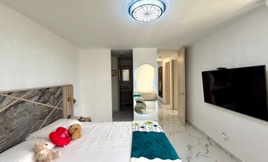 Extraordinario apartamento remodelado en Nobori con 76 m2, 3 alcobas y balcon con vista a Cerritos.