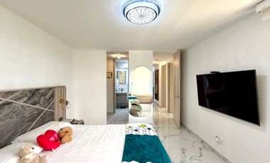 Extraordinario apartamento remodelado en Nobori con 76 m2, 3 alcobas y balcon con vista a Cerritos.