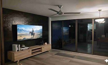 Venta de Departamento en Planta Baja vía a la costa en Urbanización Puerto Azul