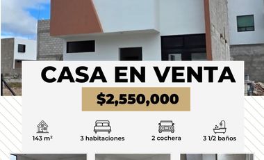 Preventa, Casa Fraccionamiento San Luis II, Pachuca de Soto Hidalgo