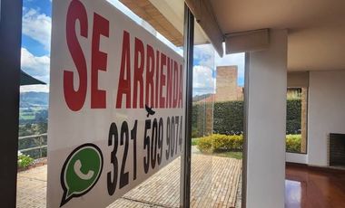 ENCENILLOS DE SINDAMANOY CASA 188 MTS 3 HABITACIONES+CUARTO DE SERVICIO VISTA ESPECTACULAR A SABANA