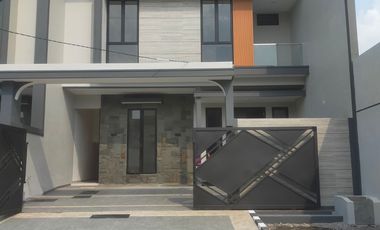 Rumah Baru Modern Siap Huni di Perumahan Sutorejo Prima Mulyorejo Surabaya Timur