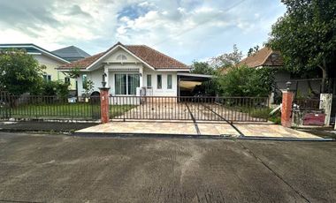 Sell house Baan Project Village Pawarisa Quiet, peaceful, convenient transportation, good location, close to the landmark