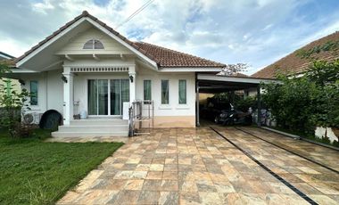 Sell house Baan Project Village Pawarisa Quiet, peaceful, convenient transportation, good location, close to the landmark