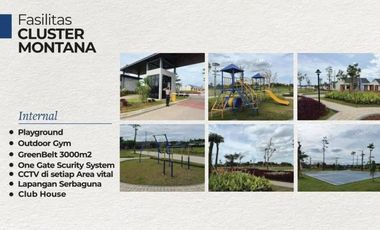 Hunian Cicilan Ringan fasilitas One Gate System dan Sport Club & Playground