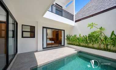 FREEHOLD | MODERN 3-BEDROOM VILLA WITH ROOFTOP RICE FIELD VIEWS - CANGGU