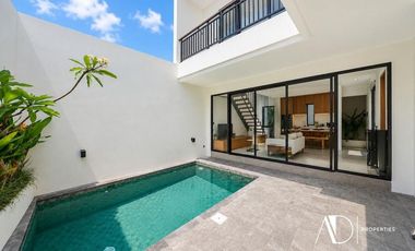 FREEHOLD | MODERN 3-BEDROOM VILLA WITH ROOFTOP RICE FIELD VIEWS - CANGGU