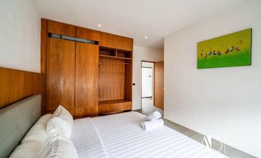 FREEHOLD | MODERN 3-BEDROOM VILLA WITH ROOFTOP RICE FIELD VIEWS - CANGGU