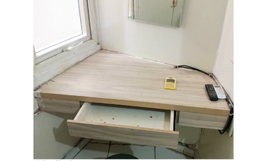 disewakan pertahun apartemen Aeropolis residence 2 studio murah per 1 tahun full furniture Neglasari Tangerang Banten 12 bulan seberang bandara Soekarno Hatta furnished lengkap