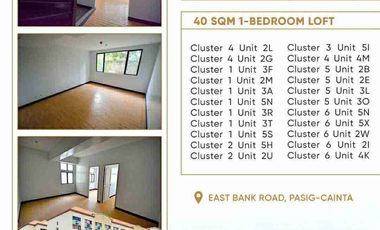 2bedroom pre-owned super sale in pasig city