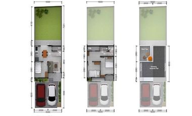 Cari Rumah Rooftop di Bekasi? Cek Unit Scandinavian di Mustikasari Ini, Akses 4 Tol dan Bebas Banjir