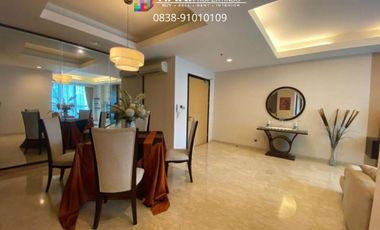DIJUAL MURAH Apartemen Setiabudi Residence Kuningan 3BR - Kondisi Tersewa (Refund Uang Sewa Best Invest) Dekat ke Setiabudi One LRT MRT Busway
