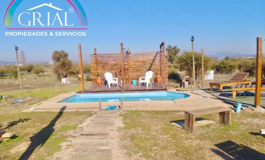 Arriendo Espectacular parcela de 5.200 m² con CASA NUEVA en Comuna La Estrella (O'Higgins).