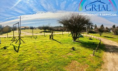 Arriendo Espectacular parcela de 5.200 m² con CASA NUEVA en Comuna La Estrella (O'Higgins).