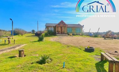 Arriendo Espectacular parcela de 5.200 m² con CASA NUEVA en Comuna La Estrella (O'Higgins).