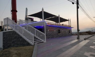 terreno con infraestructura de venta en manta A/B