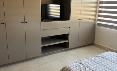 Se Renta Departamento semi- amueblado en Torre Ponticelli