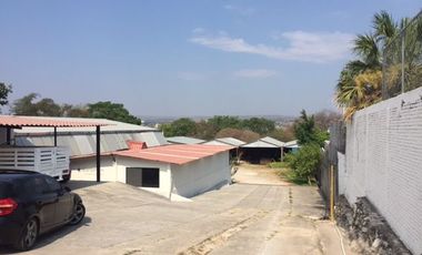 SE RENTA BODEGA DE 1200 M2 EN UN TERRENO DE 3900 M2