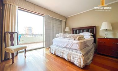 VIÑA ARRIENDO AMPLIO Y LUMINOSO DEPARTAMENTO 4D PONIENTE