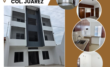 DEPARTAMENTO EN VENTA EN COL. BENITO JUAREZ MAZATLÁN SINALOA
