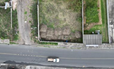 VENDO LOTE COMERCIAL EN AMBATO-LA JOYA, TUNGURAHUA