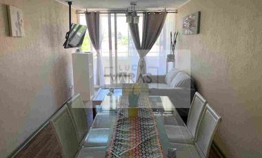 Se arrienda año corrido amplio departamento a pasos de la Av del Mar.