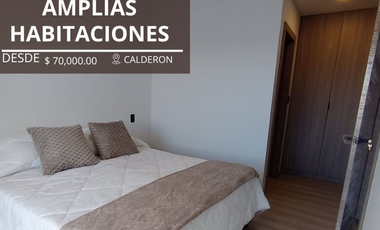TORRES ISABELLA DEPARTAMENTOS VIP EN VENTA CALDERON, NORTE DE QUITO