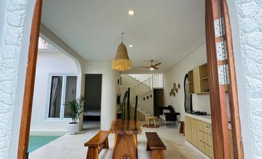 Villa Modern Disewakan Jangka Panjang 18 Th, di Sanur, Denpasar Area