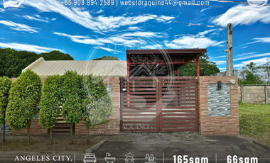 UNFURNISHED MODERN BUNGALOW 2 BEDROOM HOUSE  LOCATED IN A SECURED SUBDIVISION IN ANGELES CITY NEAR CLARK