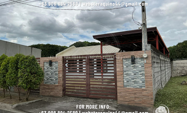 UNFURNISHED MODERN BUNGALOW 2 BEDROOM HOUSE  LOCATED IN A SECURED SUBDIVISION IN ANGELES CITY NEAR CLARK