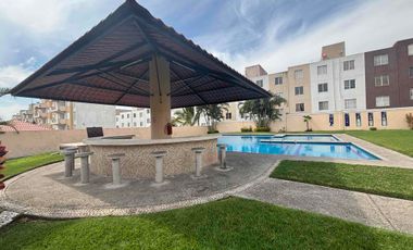 Departamento con alberca 1er piso