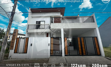 2 STOREY MODERN HOUSE FOR RENT UNFURNISHED LOCATED IN A SECURED SUBDVISION NEAR CLARK