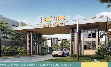 Ruko Comercio BSD. 3 lt. New launching, dekat statiun