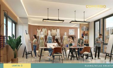 Ruko Comercio BSD. 3 lt. New launching, dekat statiun