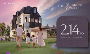 Rumah 4 Kamar Allegra Konsep American Lippo Cikarang Real Estate