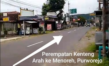 Dijual Tanah SHM Pinggir Jalan Raya di Nanggulan Kulon Progo Dekat Perempatan Kenteng Godean Menoreh