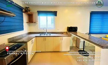 3 Bedroom Fully Furnished 2-Storey House for Rent in Timog Residences Cuayan Angeles City Pampanga