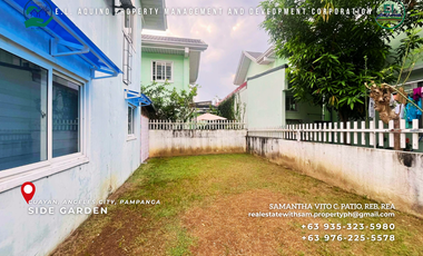 3 Bedroom Fully Furnished 2-Storey House for Rent in Timog Residences Cuayan Angeles City Pampanga