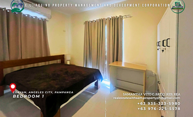 3 Bedroom Fully Furnished 2-Storey House for Rent in Timog Residences Cuayan Angeles City Pampanga