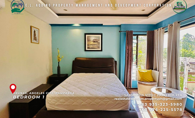 3 Ensuite Bedroom Fully Furnished Condo Apartment in Anunas Angeles City Pampanga