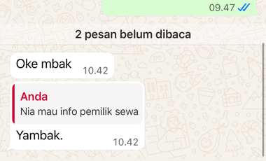 Disewakan furnish puri beta 2 larangan utara