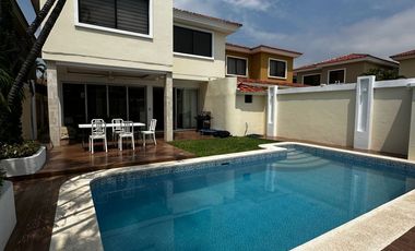 Casa de Alquiler en Samborondón Full Amoblada