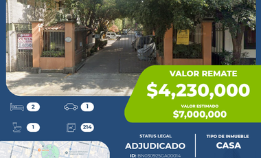 Casa en venta en Del Valle Centro, Benito Juárez