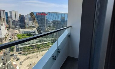 Departamento de estreno en Alquiler con Vista Externa, 1 Dormitorio y Áreas comunes en San Isidro Financiero