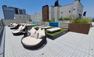 Departamento de estreno en Alquiler con Vista Externa, 1 Dormitorio y Áreas comunes en San Isidro Financiero