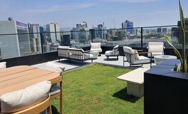 Departamento de estreno en Alquiler con Vista Externa, 1 Dormitorio y Áreas comunes en San Isidro Financiero