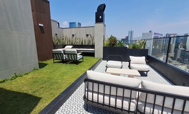 Departamento de estreno en Alquiler con Vista Externa, 1 Dormitorio y Áreas comunes en San Isidro Financiero